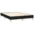 Krevet box spring s madracem LED crni 140x200 cm od tkanine