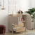 Hanah Home Multifunkcionalna komoda, Krem
