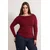 Trendyol Curve Ženska bluza Tbbaw26Af00108, Crvena