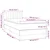 Krevet box spring s madracem LED svjetlosivi 90x200 cm tkanina