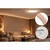 LED prigušiva stropna svetiljka ILVI LED/30W/230V 2700-6500K prečnika 40 cm bela/bež + daljinski upravljač