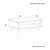 Hanah Home Klub sto Century, 90x38x60 cm, Boje hrasta