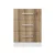 Hanah Home kuhinjski element Minar 4165, 60 cm, beli / dore