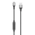 DUDAO L7 kabel USB/Lightning 5A 1m, črna