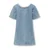 KIDS ONLY Obleka KOGGIGI BOW moder denim