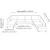 Kristal Rest 3+Corner+2 - Dark Grey Dark Grey Corner Sofa-Bed