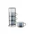 Komplet skodelic s stojalom Affek Design Peter Grey 350 ml 4-pack