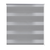 vidaXL Rolo roleta sa zebrastim linijama 140 x 175 cm Siva