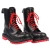 Čevlji STEADY´S - 10 lukenj - STE/10/RED/127
