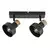 Rabalux Spot lampa Saskia, 2x15W, 2xE14, Crna