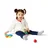 shumee TG50038 Montessori piramidni sortirni stolp leseni bloki