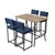 Hanah Home Set barskih stolova i stolica, 110 x 92 x 70 cm, 5 delova, Teget