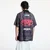Majice A BATHING APE Flame Pattern Overall Print Half Zip Relax Fit Polo Shirt UNISEX Black M