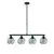 Opviq Luster Benek-15-14435, 80x15x80cm, IP20, Crno-zeleni