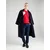 TOMMY HILFIGER Majica mornarska/rdeča/bela