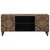 TV ormar s pohranom Smeđa 105 x 33,5 x 46 cm Čvrsto drvo manga