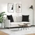 Jastučići za sofu 2 pcs Crna 80 x 80 cm Kordura tekstil