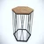 Hanah Home Klub sto Cetrus Kafkas, 40x35x62 cm, Hrast