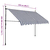 Tenda na ručno uvlačenje s LED svjetlima 250 cm plavo-bijela