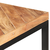 Blagovaonski stol 200 x 90 x 76 cm masivno drvo bagrema i manga