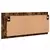 LED kupaonski ormarić s ogledalom boja hrasta 100 x 12 x 45 cm