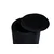 Venture Design Puf Limpen 40x32 cm črne barve