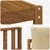 Set vanjskih sofa s jastukom 5 pcs Prirodna i bež