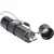 Extol - Punjiva LED baterijska lampa LED/3W/450 mAh/3,7V crna
