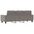 vidaXL Trosed taupe 180 cm blago