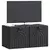 TV ormar za zid Zidne Crna 59,5 x 31 x 30 cm Konstruirano drvo