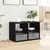 Stalak za TV s ladicama Crni hrast 79 x 40 x 48 cm