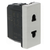 Legrand Uticnica 2P EURO/US bela Mosaic 077501