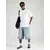 VANS Majica SALTON antracit/bela