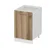 Hanah Home kuhinjski element Minar 4123, 50 cm, beli / dore