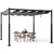 Venturo Prestige 3x3m Siva Pergola Čelična konstrukcija