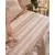 Madame Coco Komplet posteljina Obernai Ruffle, 200x220cm, Roze