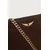Zadig&Voltaire crossbody torbica ženska semišasta JIM