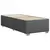 VIDAXL Box spring postelja z vzmetnico temno siva 80x200 cm blago