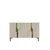 Hanah Home komoda Evva 120, 120 cm, bela / travertin / zlatna