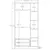 Hanah Home Ormar Rb-062-02, 105x210x52 cm, Beli