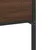 Vidaxl Posteljni okvir brez vzmetnice hrast 90x190 cm inženirski les