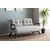 Atelier del Sofa Dvosed na razvlačenje Sando 2 Sivi