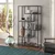 Hanah Home Polica za knjige By-30, 90x172x30 cm, Crna