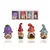 Pilirezin kućice 5cm set/4 046666