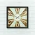 Wallity Dekorativni zidni sat STMDF07202, 45x45 cm