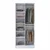 Hanah Home BA300 ormar 90 × 210 × 57,5 cm, bela