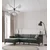 Atelier del Sofa Ugaona garnitura New Petra, L ugao, 250x69x145 cm, Zelena