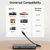 Hub postaja Anker A83830A2 USB-C - 2x USB-A, 2x USB-C, HDMI, Ethernet, SD/TF, 4K pri 60Hz, 10Gbps, PD85W - gray