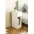 Hanah Home pomoćni sto Truva, 33 cm, beli