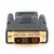 Gembird A-HDMI-DVI-2 menjač pola kabla Crno